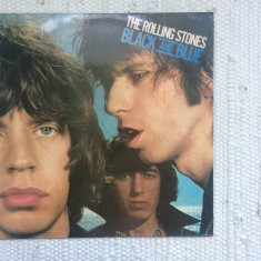rolling stones black and blue 1976 album disc vinyl lp muzica rock EMI india VG+