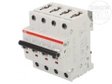 &Icirc;ntrerupător de supracurent 400VAC 2A 4Pole C Characteristic