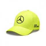 Mercedes AMG Petronas șapcă de baseball pentru copii Lewis Hamilton yellow F1 Team 2023 - uniw