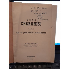 Cene Cerrahisi, Cilt 1 - Cihat Borcbakan (Chirurgie maxilo-facială, volumul 1. cu dedicatia autorului)