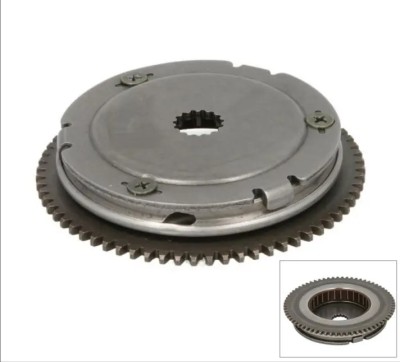 Cuplaj electromotor (bendix) + roata dintata Adly - ATU - Baotian - CPI - Popcorn - Keeway - Motowell 2T 50cc - gaura mare - 16 mm foto