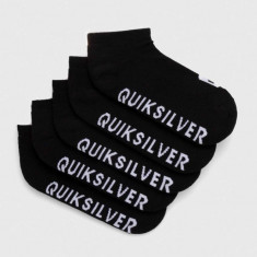 Quiksilver sosete 5-pack barbati, culoarea negru