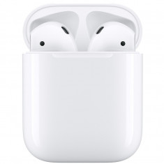 Casti Apple AirPods 2, White foto