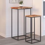 VidaXL Blat masă 50x40x2,5 cm dreptunghiular lemn acacia margine vie