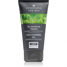 Orientana For Men Bamboo & Violet Rice gel de curatare facial 150 ml