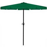 Umbrela terasa gradina, cu manivela, diametru 400cm, Verde Household NewTrend