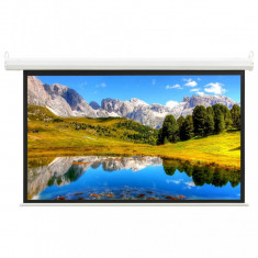 Ecran de proiectie electric cu telecomanda 68&amp;quot; 16:9 foto