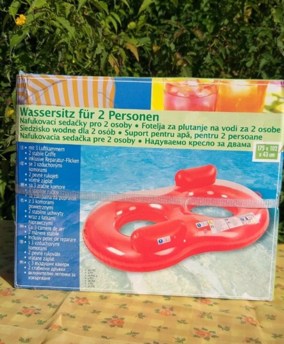 Colac 2 persoane rosu