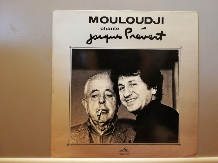 Mouloudji chante Prevert &ndash; Album (1977/discAZ/France) - Vinil/Vinyl/NM+