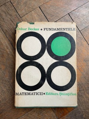 Oskar Becker Fundamentele Matematicii foto