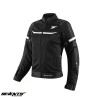 Geaca (jacheta) femei pentru scuter - motocicleta Racing vara Seventy model SD-JR30.2 Mojave culoare: negru/alb Negru/alb S