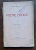 Mircea Rădulescu &ndash; &bdquo;Poeme eroice&rdquo;, ediție completă &ndash; 1915 &ndash; broșat