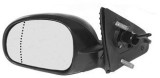 Oglinda exterioara Peugeot 406 (8_) (Sedan + Combi) 10.1995-03.1999 partea stanga BestAutoVest crom asferica carcasa neagra reglare manuala prin cabl
