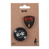 Set 2 insigne - AC/DC | Cerda