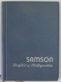 SAMSON , REGLER UND MESGERATE ( SAMSON , APARATE DE MASURA SI CONTROL ) , AGENDA TEHNICA DE PREZENTARE IN LB. GERMANA , 1970