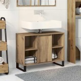 vidaXL Toaletă din stejar artisan Stejar artisan Lemn prelucrat Medie