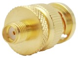 Adaptor BNC tată la SMA mamă, 50&Omega;, 4GHz, PTFE - AMPHENOL RF