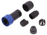 Conector Circular 6-PIN Mufă Tată Fără Contacte Pe Cablu