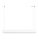 Lustră Suspendată Spark Alb Din Oțel Cu 1 Bec, Design Geometric Modern De Interior