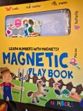 Magnetic play book - Learn numbers with magnets! (Carte de joaca cu magneti. Invata numerele cu magnetii! - limba engleza)