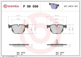 BREMBO P 06 056 PRIME LINE set placute frana,frana disc