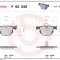 BREMBO P 06 056 PRIME LINE set placute frana disc