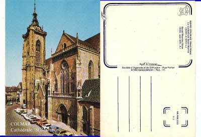 Ilustrata Franta- Colmar foto