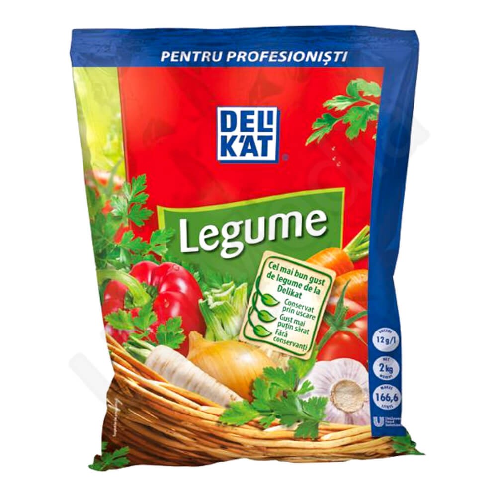 Condiment Legume DELIKAT, 2 kg, Baza pentru Ciorba, Condiment pentru  Ciorba, Baza pentru Mancaruri, Condiment cu Legume pentru Mancaruri, Baza  Mancaru | Okazii.ro