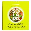 Ceai de Slabit cu Seminte Chia Solaris, 20dz x 2g, 40g - Natural, Detoxifiere, Fibre