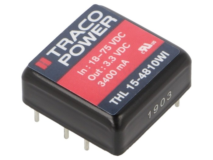 Convertor DC/DC 15W 3,3V 3,4A
