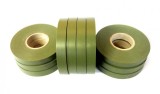 Set banda pentru aparat de legat via, vita de vie, 10 role, 26 metri rola, 150 microni, verde, Italia