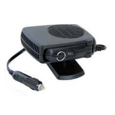 Mini aeroterma auto 2 in 1 FOXMAG24, cu functie de dezaburire si incalzire, conectare la bricheta masinii