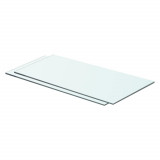 VidaXL Rafturi, 2 buc., 60 x 25 cm, panouri sticlă transparentă 3051565