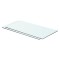 Gossi rafturi, 2 buc., 60 x 25 cm, panouri sticla transparenta