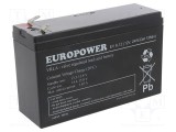 Acumul: plumb-acid 12V 5,5Ah AGM nu necesită &icirc;ntreţinere EV