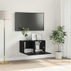 VidaXL Cabinet TV Negru 60 x 30 x 30 cm Lemn compozit 875170