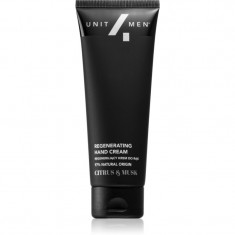 Unit4Men Regenerating hand cream Cremă de mâini regeneratoare Citrus and Musk 75 ml