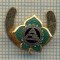 Y 577 INSIGNA-,,ACS&quot;CU TALPA -AUTO CLUB SCHWEIZ - ELVETIA -PENTRU COLECTIONARI