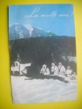 HOPCT 10529 FELICITARE -LA MULTI ANI -CARTE POSTALA MILITARA- VANATORI DE MUNTE IARNA --CIRCULATA