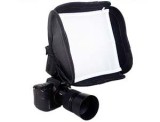 Cumpara ieftin Diffuser mini-softbox pliabil 23x23cm pentru blitz-uri pe patina cu prindere velcro, Generic