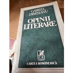 GABRIEL DIMISIANU - OPINII LITERARE