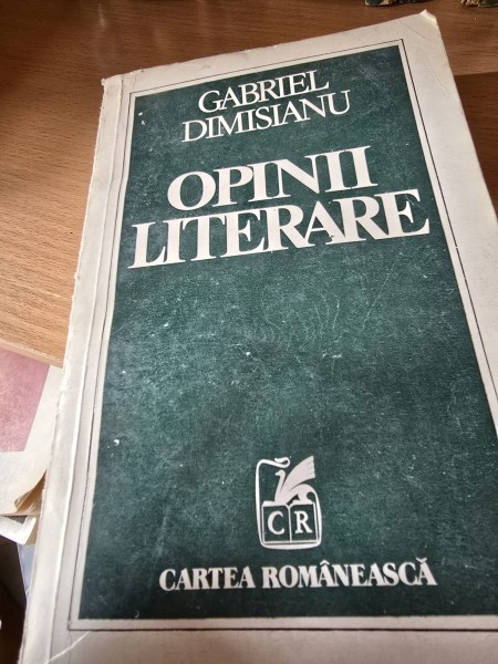 GABRIEL DIMISIANU - OPINII LITERARE