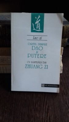 Lao Zi Cartea despre Dao si putere foto