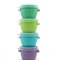 SET 4 RECIPIENTE SILICON SNAP&amp;GO, MELII, 4*177 ML