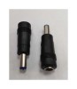 Mufa adaptoare alimentare DC 2.5x5.5 mm mama la 5.5x2.1 mm tata, Oem