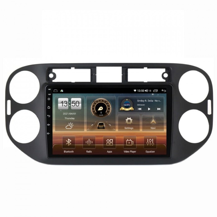 Navigatie dedicata cu Android VW Tiguan I 2012 - 2018, 8GB RAM, Radio GPS Dual