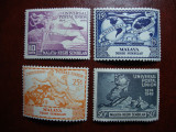 MALAYA NEGRI SEMBILAN 1949 SERIE UPU MH, Nestampilat