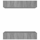 Cumpara ieftin Comode TV, 4 buc., gri sonoma, 80x30x30 cm, lemn prelucrat