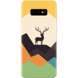 Husa silicon personalizata pentru Samsung Galaxy S10 Lite, Abstract Deer