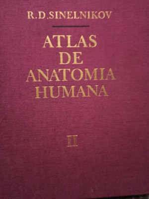 R. D. Sinelnikov - Atlas de anatomia humana, vol. II (1986) foto